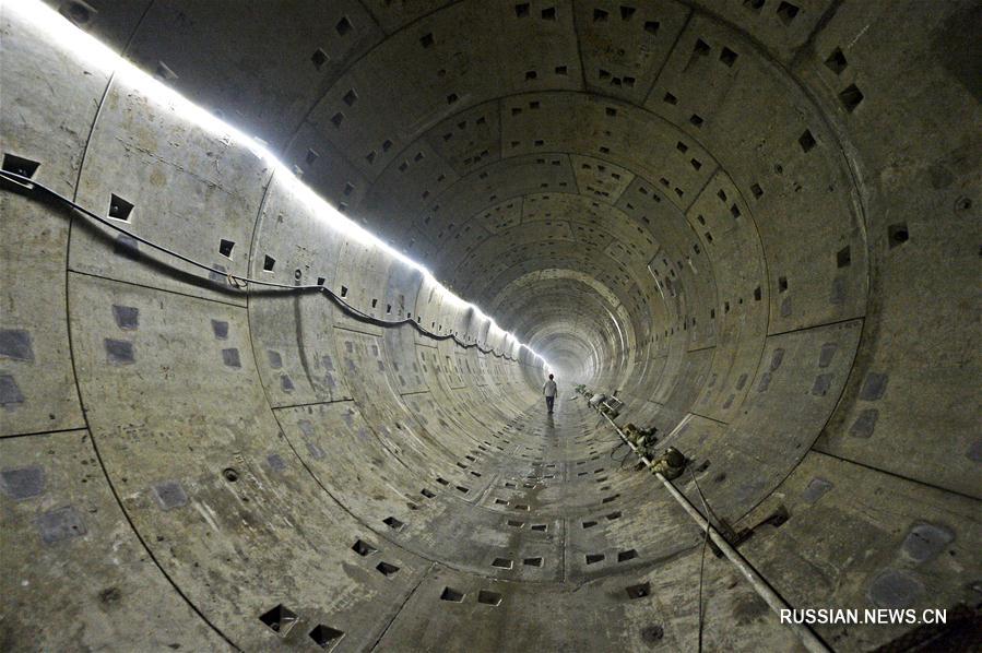 В Тяньцзине полностью завершена проходка тоннелей 5-й линии метро