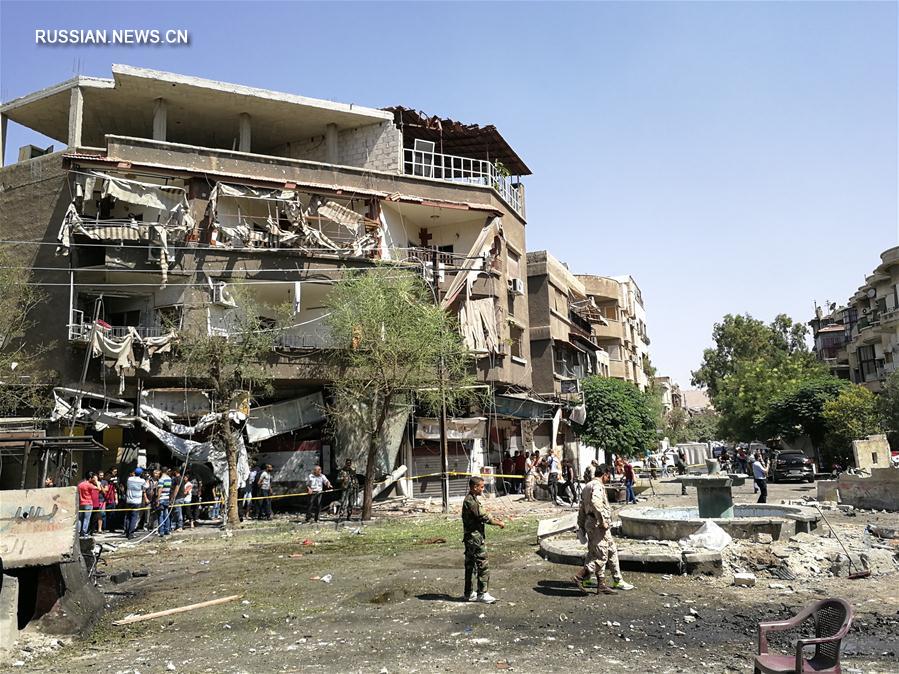 （国际）（1）叙利亚大马士革发生汽车炸弹袭击致8死20伤