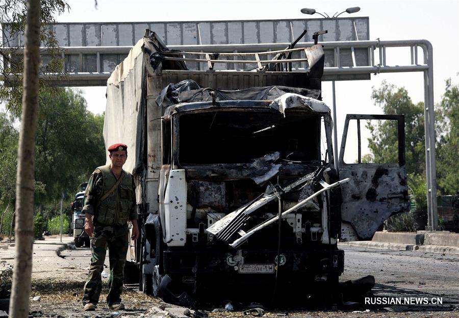 Восемь человек погибли, 20 ранены при взрыве заминированного автомобиля в Дамаске