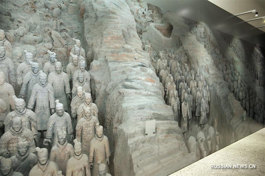 В Астане проходит выставка "Терракотовая армия китайского императора Цинь Шихуанди"