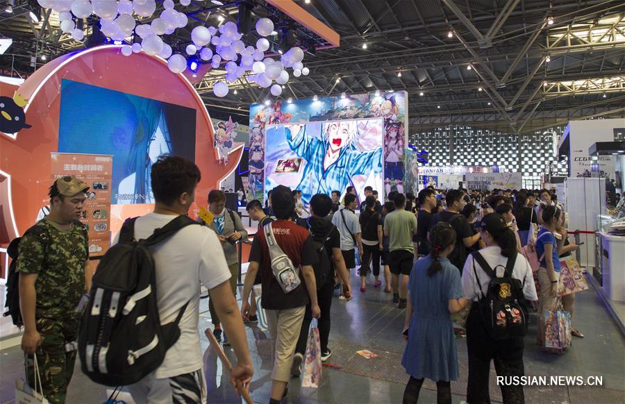 В Шанхае открылась 13-я Китайская международная ярмарка анимационной и игровой продукции