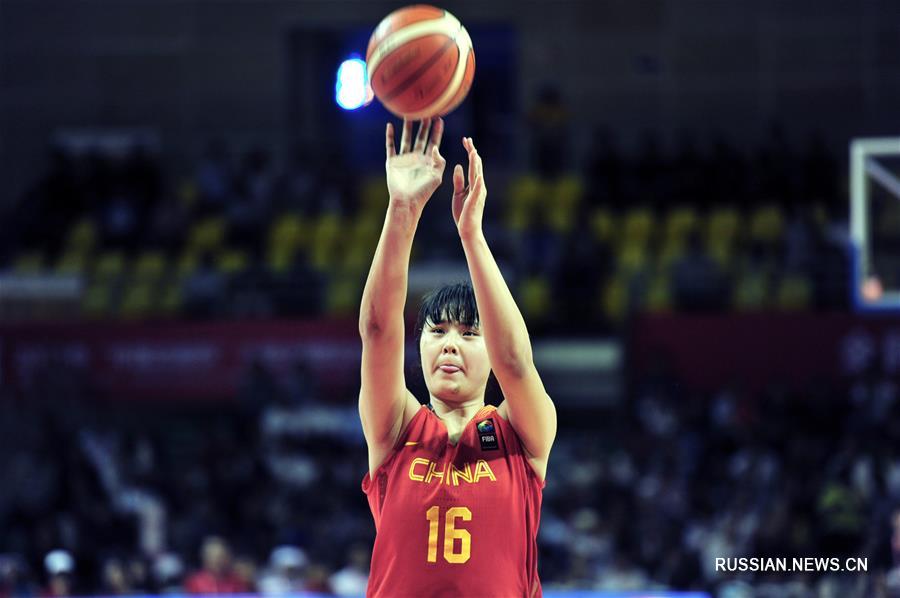 Международный чемпионат по баскетболу среди женщин: Сборная Китая выиграла у команды  Беларуси 