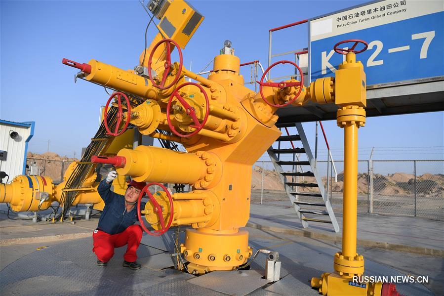 Объем добычи газа на синьцзянском газовом месторождении Кэла-2 превысил 100 млрд  кубометров 