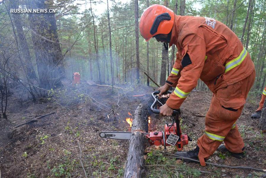 #（社会）（3）内蒙古大兴安岭高地林场火灾扑救工作取得决定性胜利