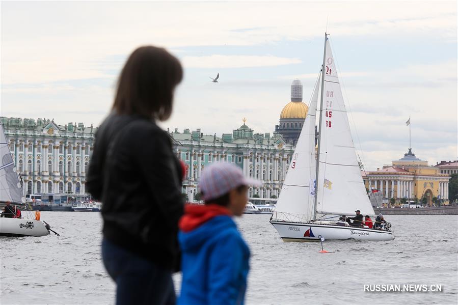 Морской фестиваль и Балтийская яхтенная неделя в Санкт-Петербурге