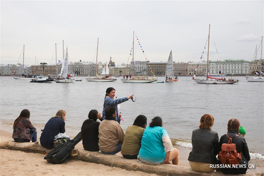 Морской фестиваль и Балтийская яхтенная неделя в Санкт-Петербурге