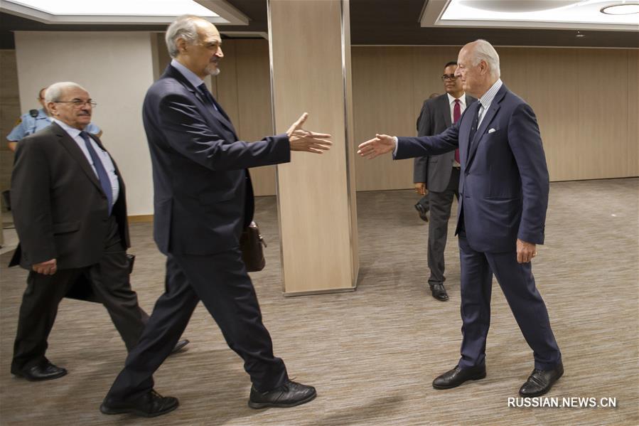 Новый раунд переговоров по Сирии начался в Женеве