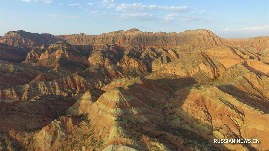 Волшебные пейзажи геологического парка под Ланьчжоу