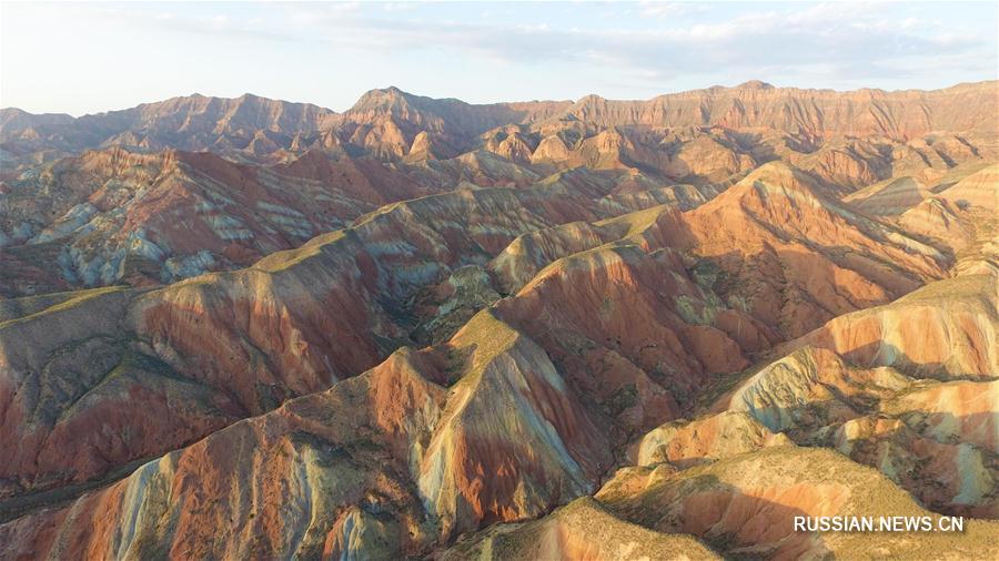 Волшебные пейзажи геологического парка под Ланьчжоу