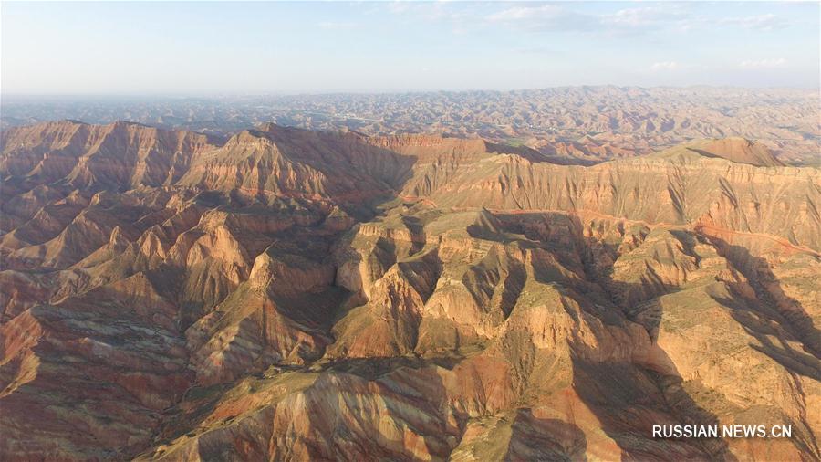 Волшебные пейзажи геологического парка под Ланьчжоу
