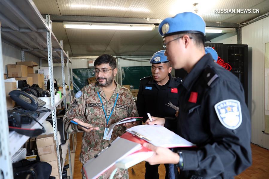 （XHDW）（4）中国第五支驻利维和警察防暴队顺利通过联合国装备大核查