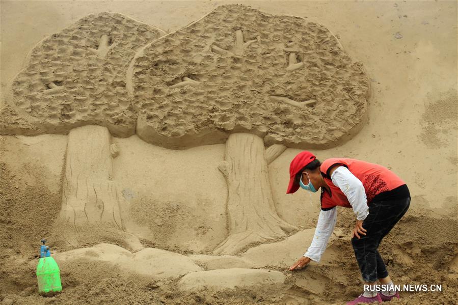 В Биньчжоу скоро откроется парк песчаных скульптур