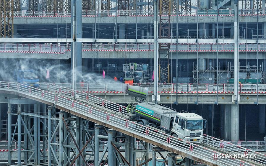 Строительство нового аэропорта в Пекине продолжается