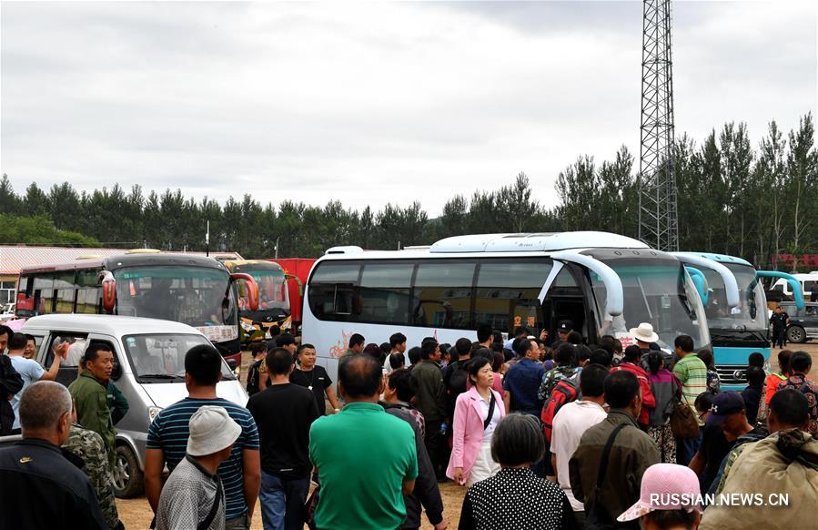 В провинции Хэйлунцзян организована эвакуация нескольких тысяч человек из-за проливных  дождей