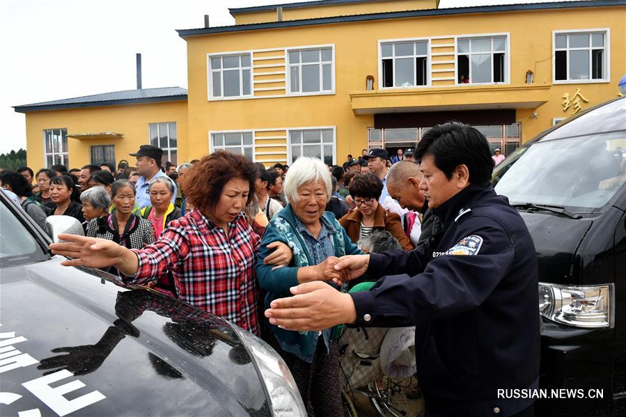 В провинции Хэйлунцзян организована эвакуация нескольких тысяч человек из-за проливных  дождей