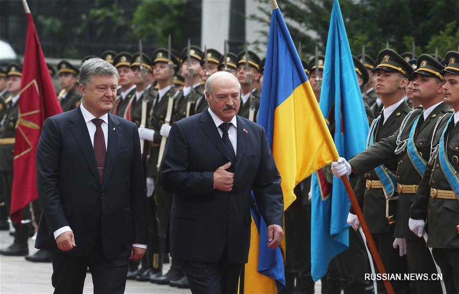 Президент Беларуси Александр Лукашенко посетил Украину с официальным визитом