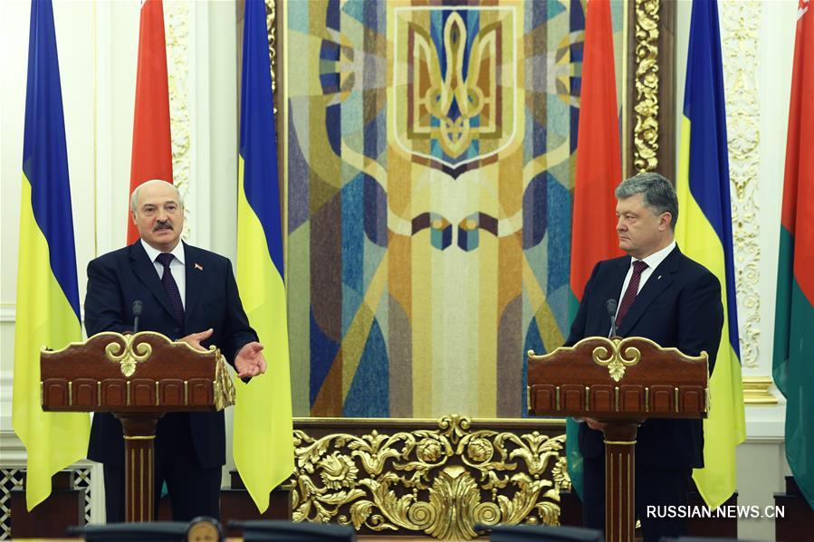 Президент Беларуси Александр Лукашенко посетил Украину с официальным визитом