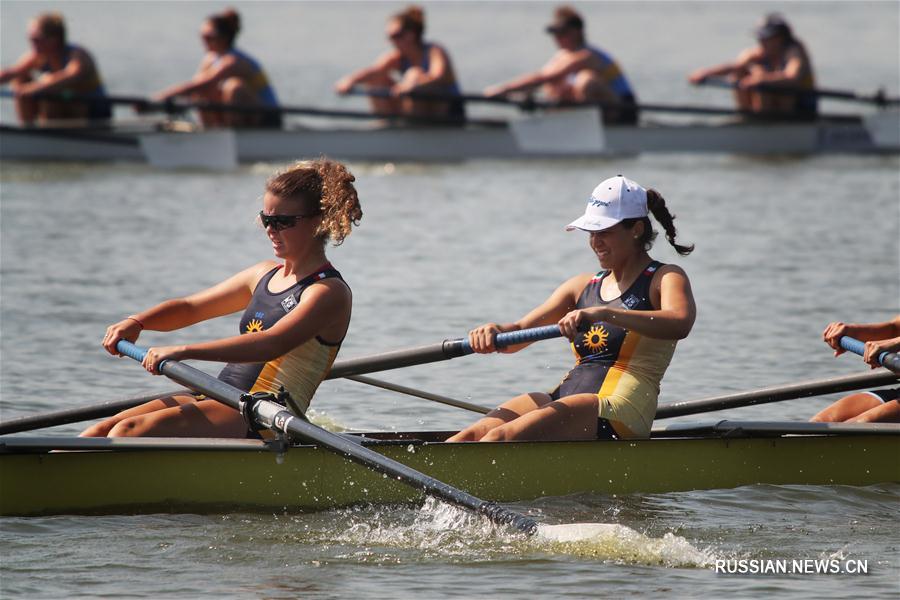 Международные состязания по гребле среди университетских команд прошли в Ханчжоу