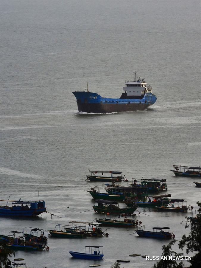 Очередной тайфун грозит острову Хайнань