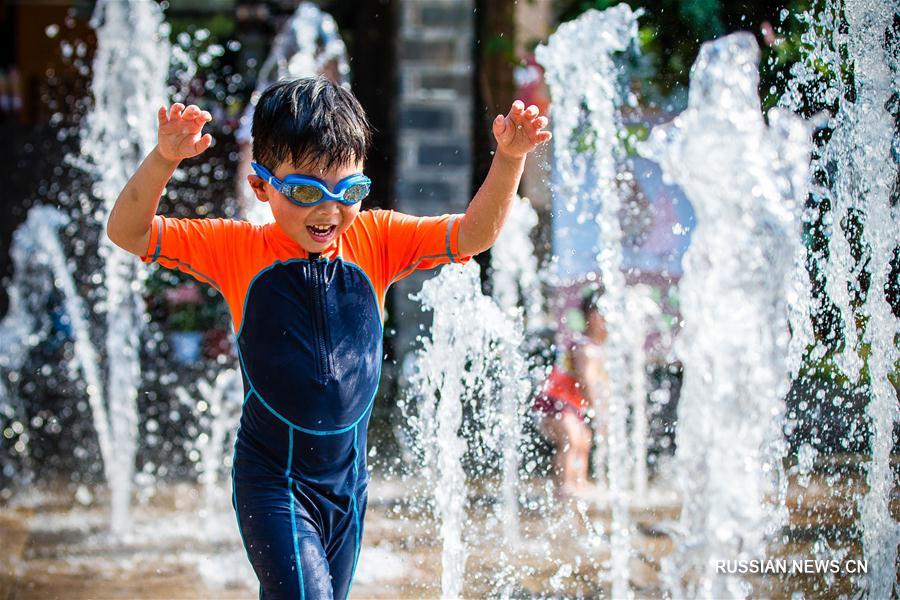 Жара в Китае