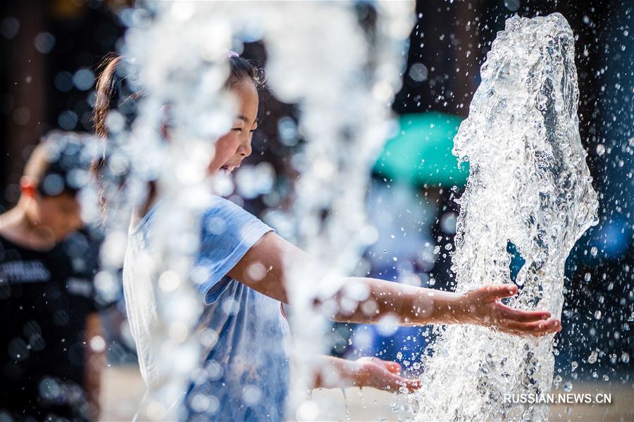 Жара в Китае