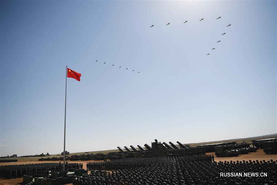 （建军90周年阅兵）（141）庆祝中国人民解放军建军90周年阅兵举行