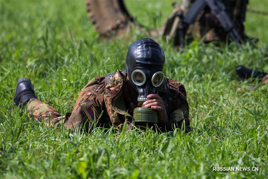 АРМИ-2017 -- Третий этап конкурса "Отличники войсковой разведки" проходит под Новосибирском