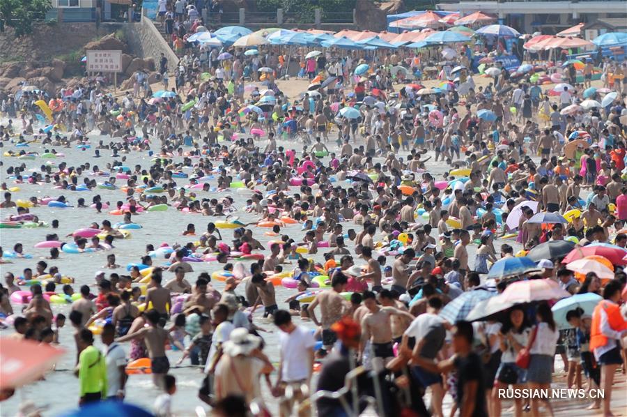 Спасение от летней жары в Китае