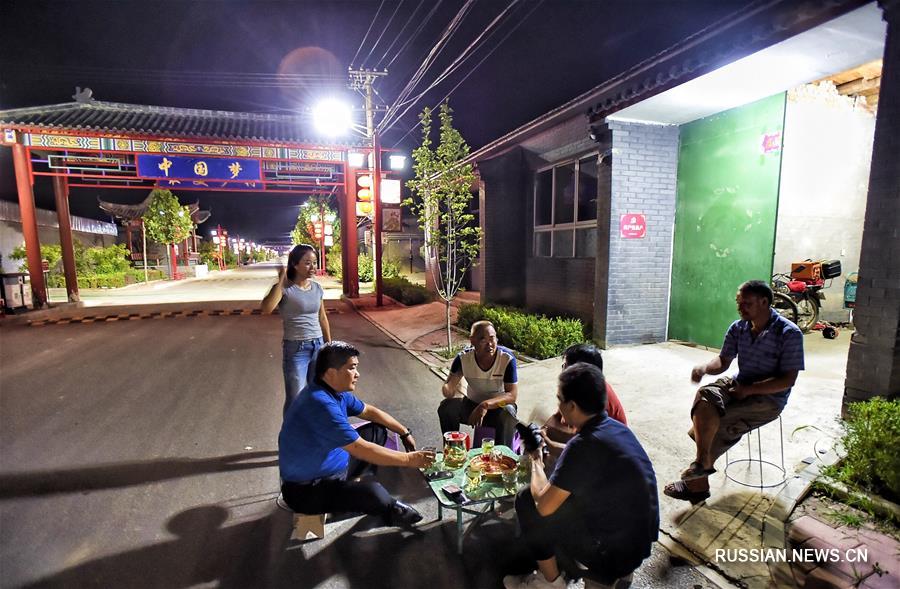 Ночная жизнь пекинских пригородов