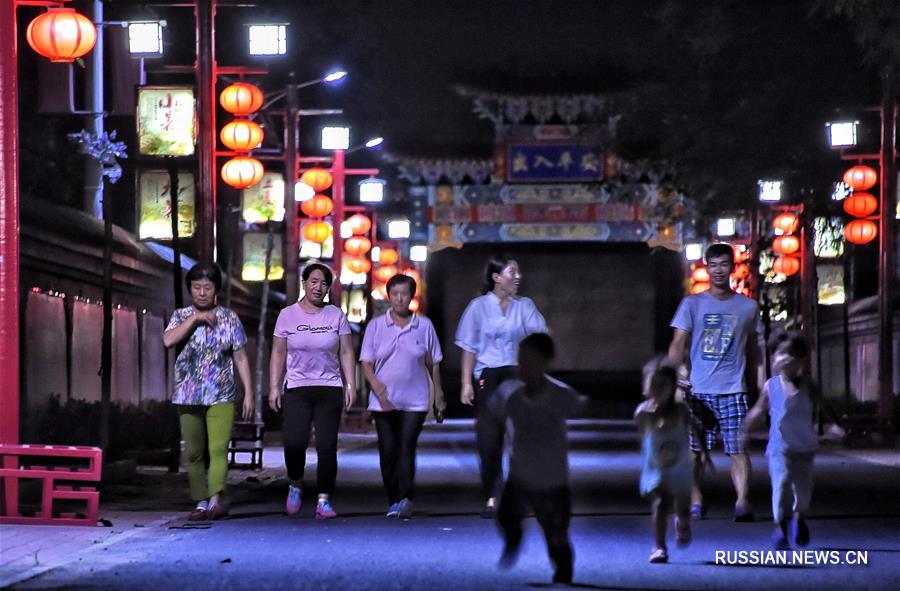 Ночная жизнь пекинских пригородов
