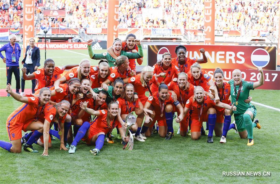 Женская сборная Нидерландов выиграла чемпионат Европы по футболу