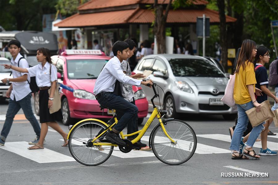 Китайская компания ofo сделает велосипеды доступными для студентов в Бангкоке