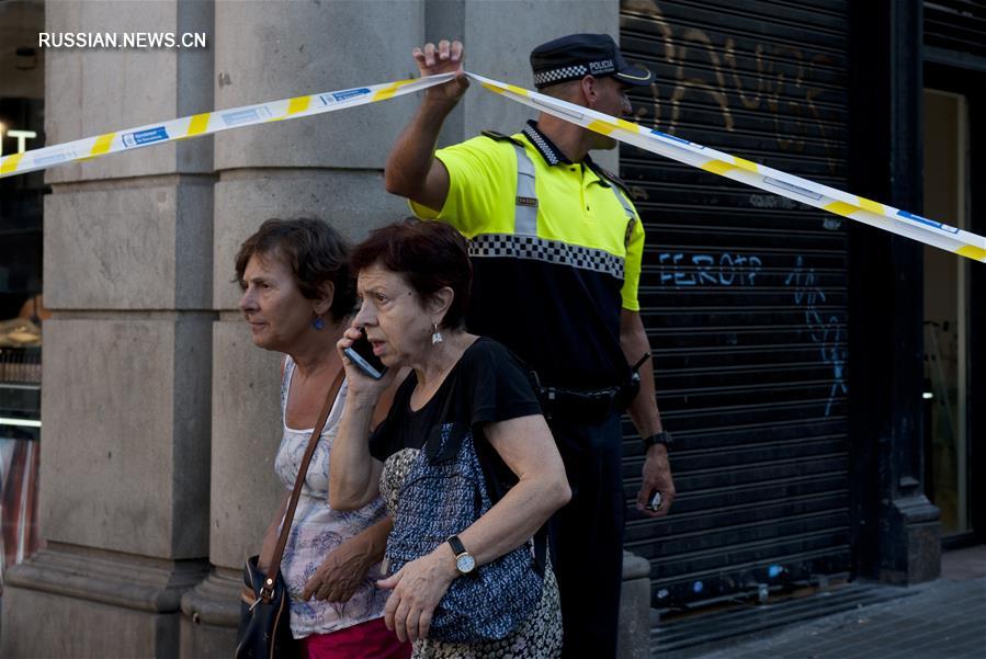 （国际）（4）西班牙巴塞罗那恐袭造成13死80伤