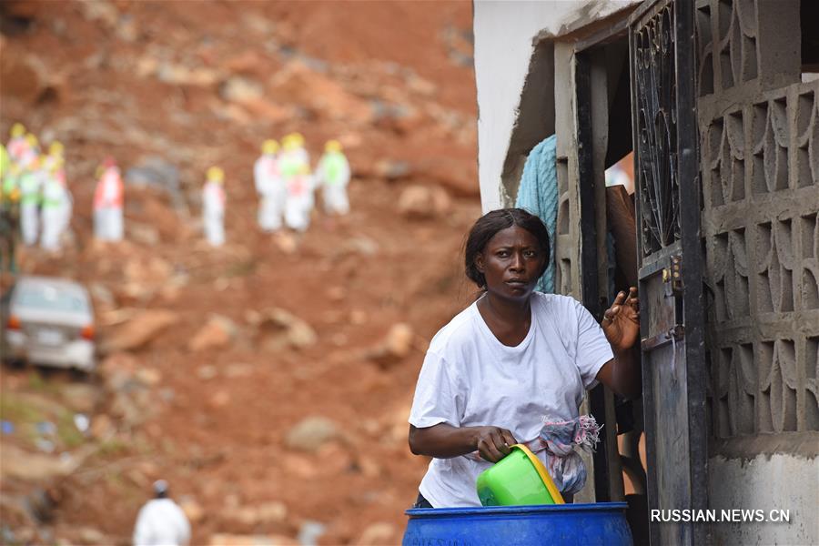 （国际）（7）塞拉利昂洪水和泥石流灾害已造成至少331人丧生
