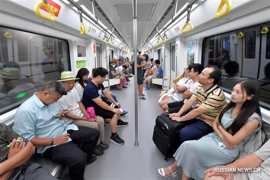 В Наньчане открывается новая линия метро