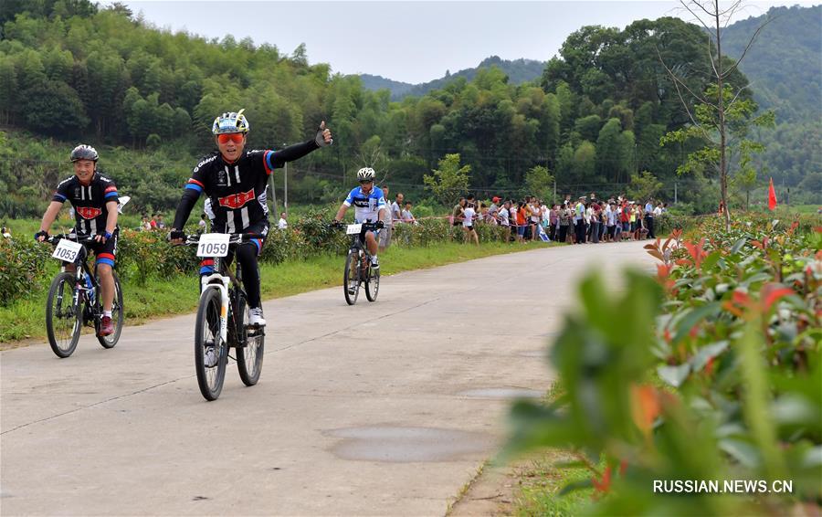 Велоспорт -- Кросс-кантри через пик Сяояо -- 2017 в уезде Уюань