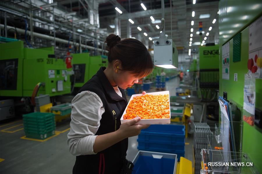 Первая в Азии фабрика ЛЕГО в провинции Чжэцзян