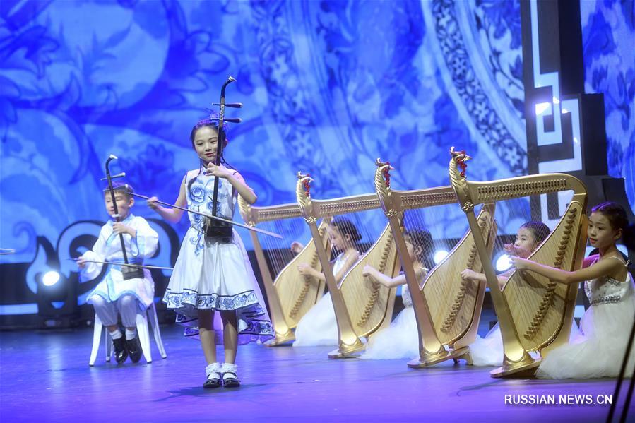 （文化）（1）2017年上合组织成员国青少年艺术展演在京开幕