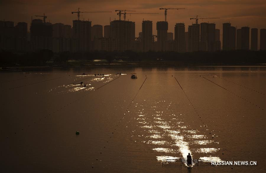 Музыка воды в спортивном Тяньцзине