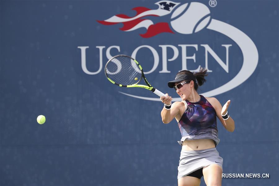 Китайская теннисистка Чжэн Сайсай вышла во второй раунд Открытого чемпионата США  по теннису 2017 