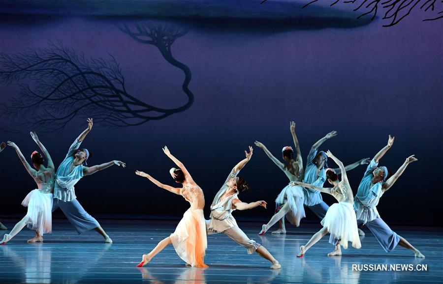 В Токио представили балетную постановку "Красноногий ибис" в исполнении китайских артистов