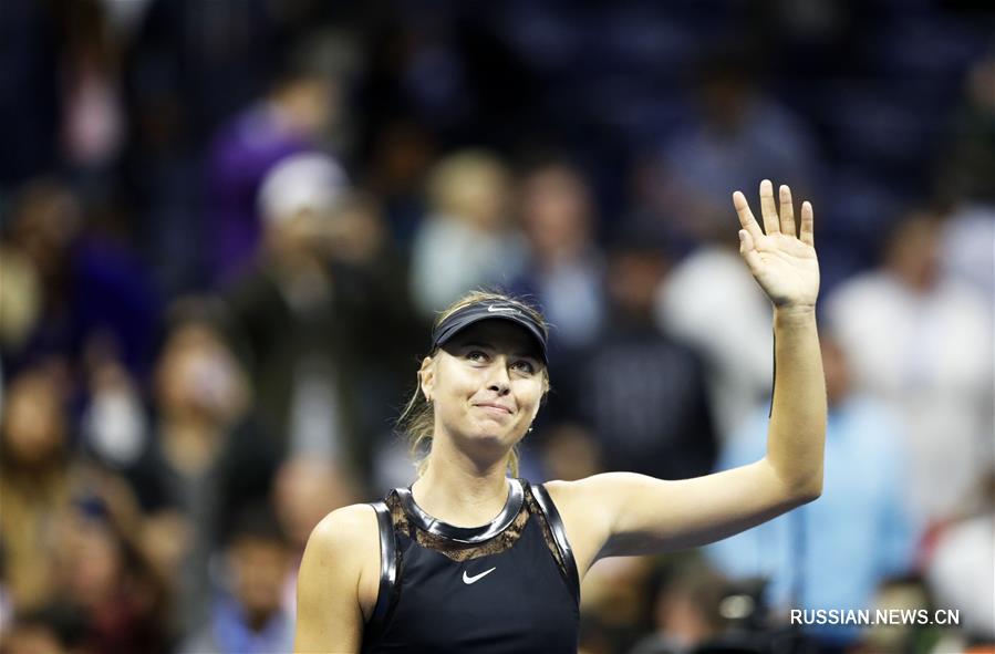 М. Шарапова вышла в 1/8 финала Открытого чемпионата США по теннису 