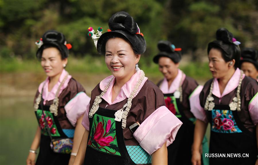 Праздник народности мяо в провинции Гуйчжоу