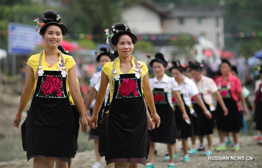 Праздник народности мяо в провинции Гуйчжоу