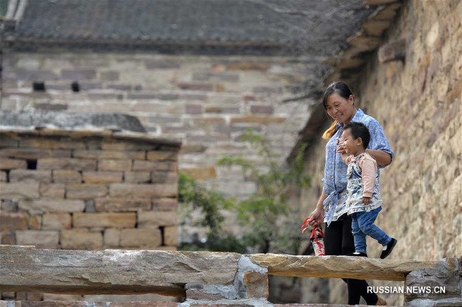 Древняя деревня в провинции Хэбэй