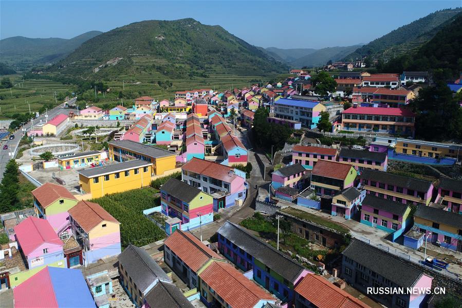 Сельские районы Шаньси: взгляд с неба