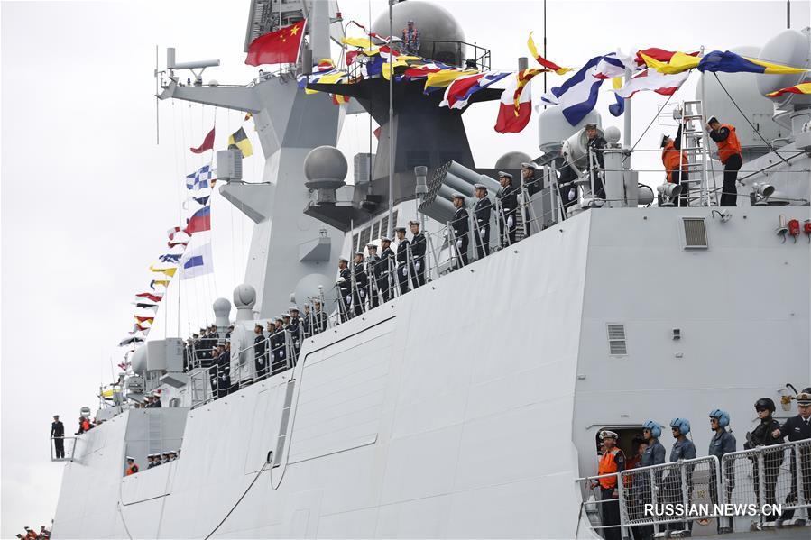 26-й конвойный отряд кораблей ВМС Китая посещает Бельгию 