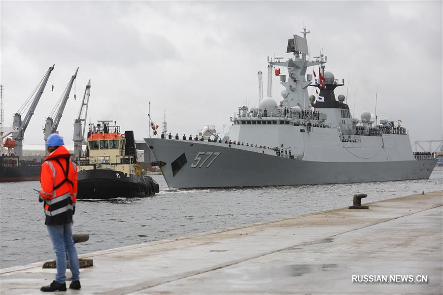 26-й конвойный отряд кораблей ВМС Китая посещает Бельгию 