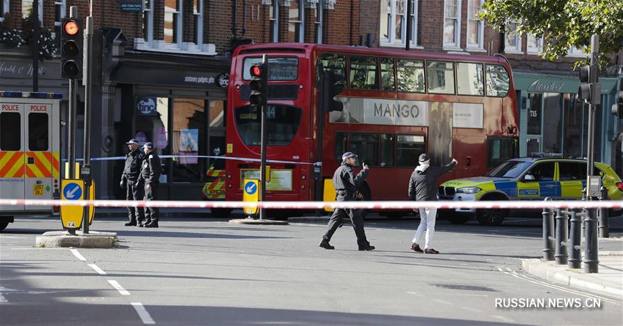 Полиция расценивает взрыв, произошедший в пятницу в метро Лондона  как теракт