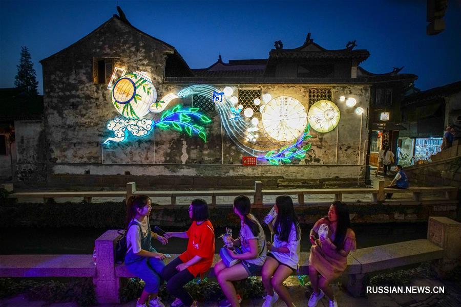 В древнем городке Чжоучжуан пройдет фестиваль фонарей двух берегов Тайваньского пролива